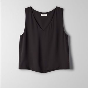 Bavarian Aritzia Murphy Blouse Black XXS